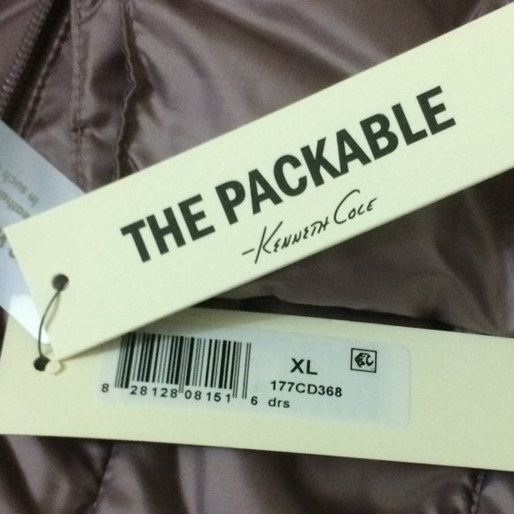 Kenneth Cole Packable Down Jacket XL - Picture 12 of 15